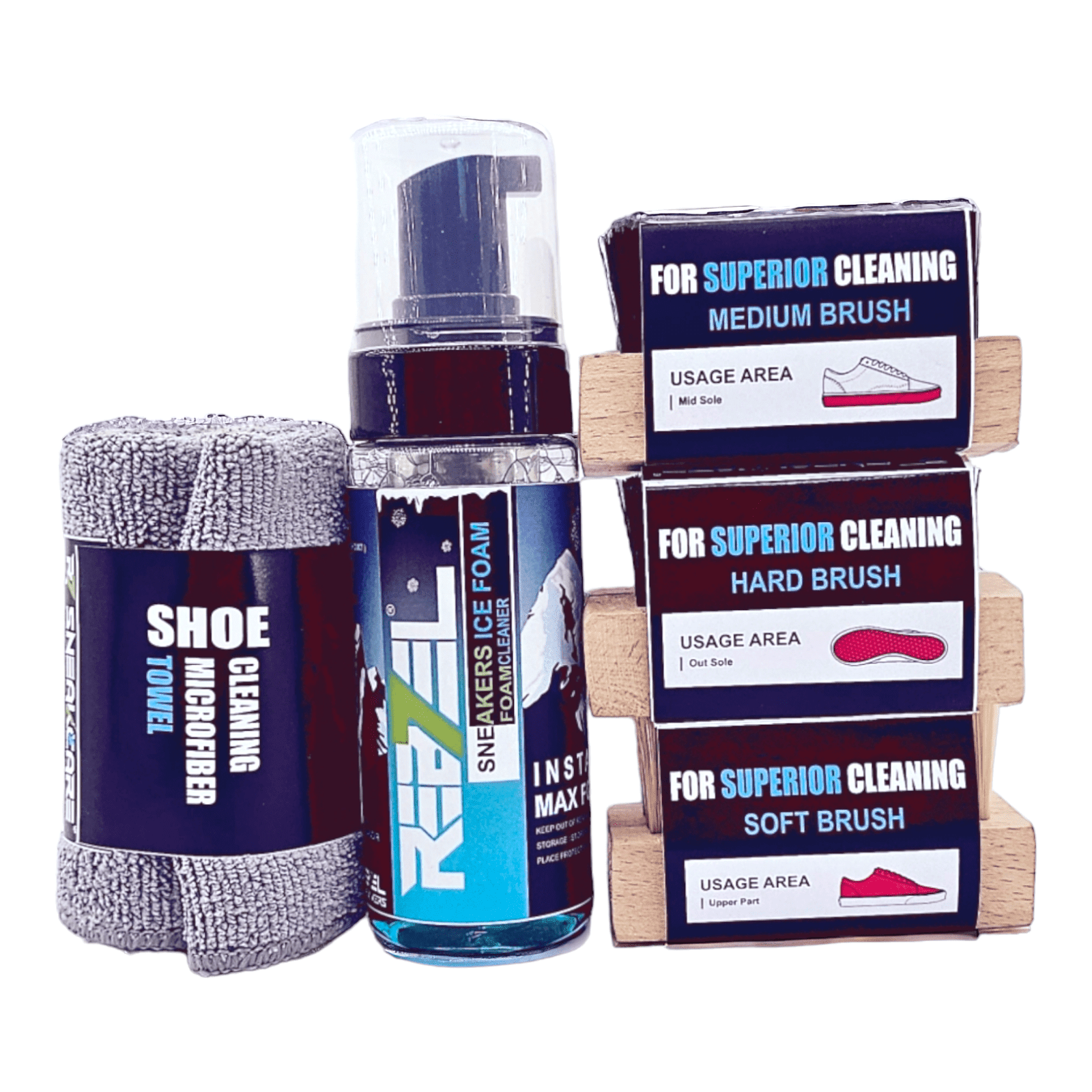 Revival Kit Shoe Cleaning Travel Kit | Sneaker Cleaning Kit - R7 Sneak Care